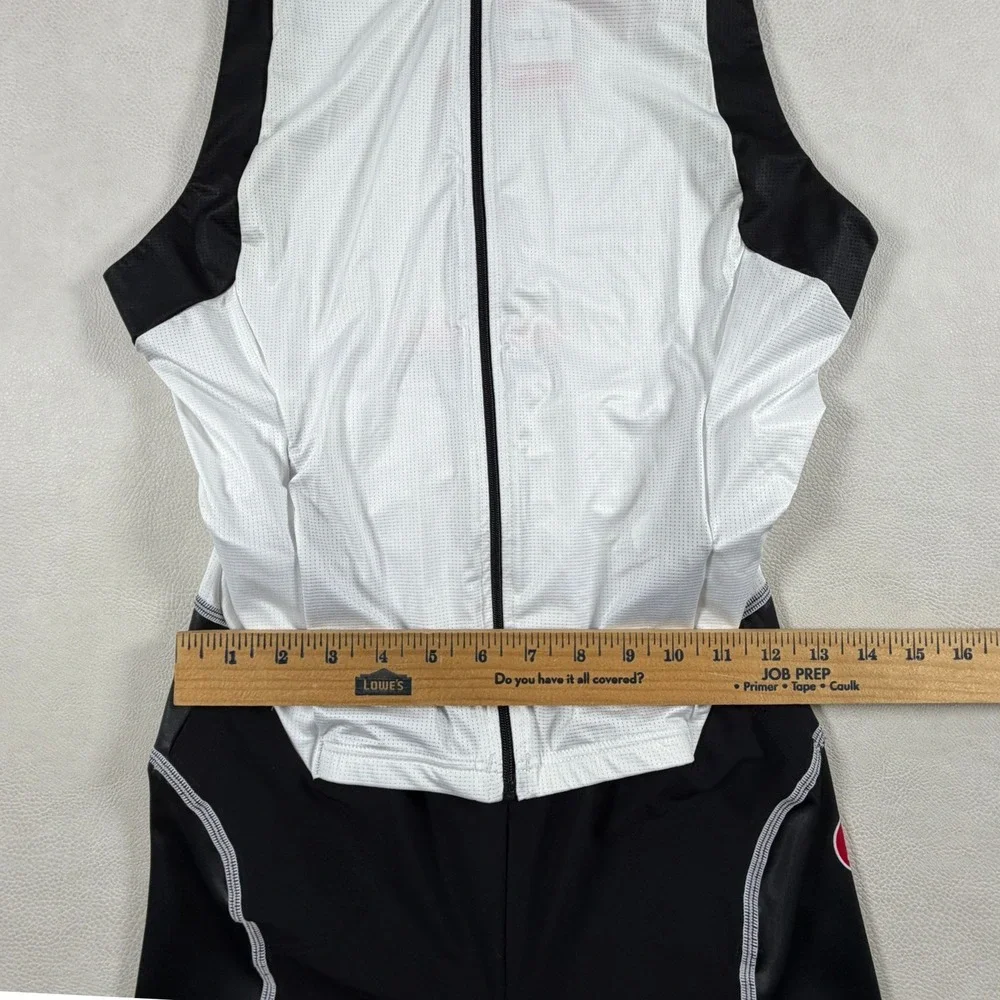 NEW Castelli Sanremo Speed Suit Jersey Mens 2XL Rosso Corsa Triathlon One Piece